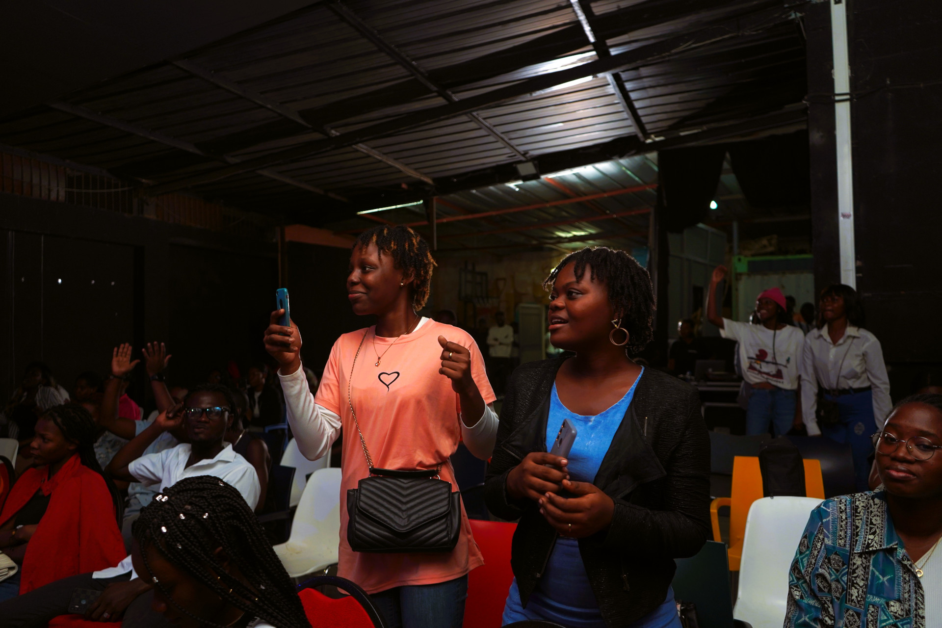 Interaction avec le public