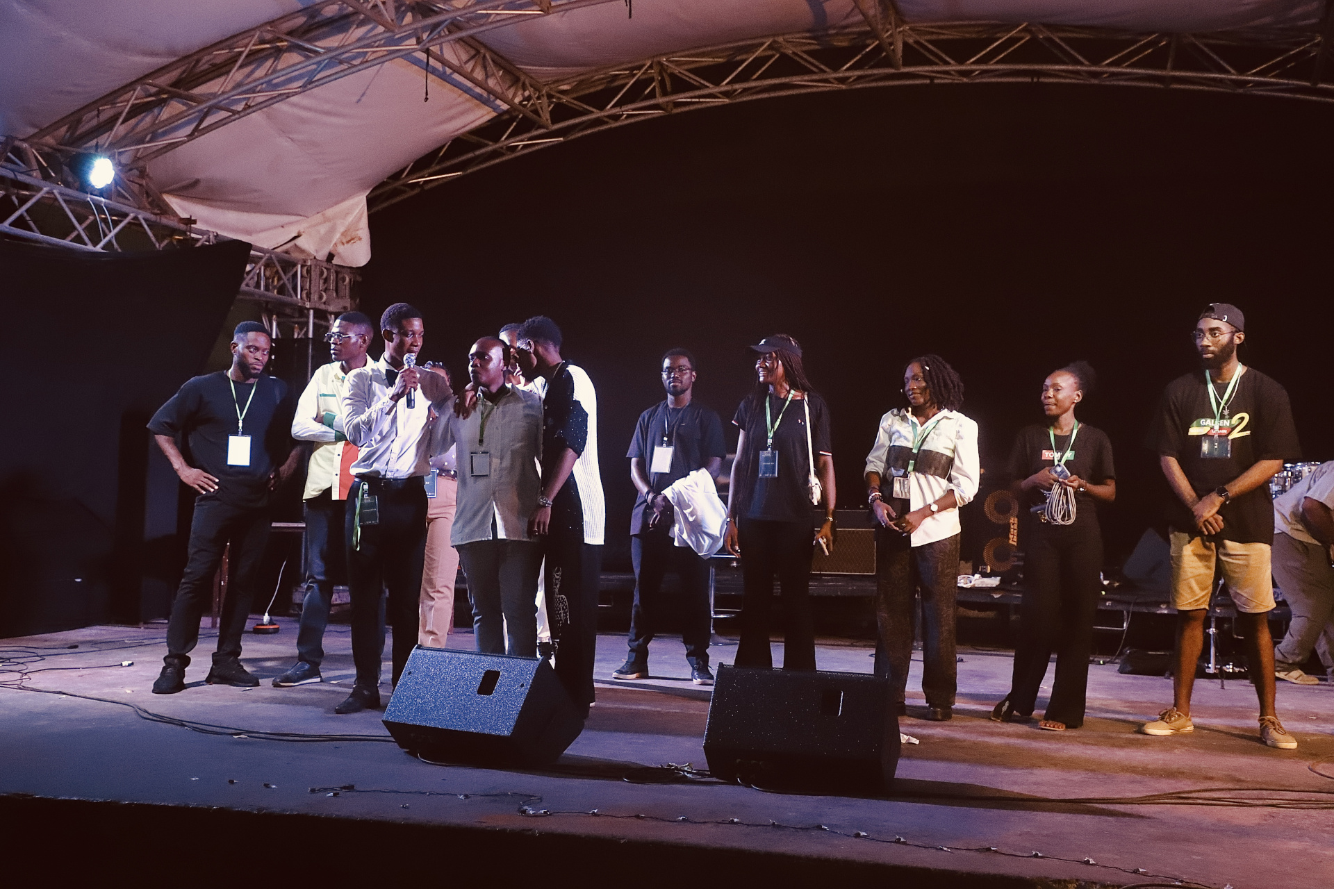 Moment fort du festival Galsen Gospel Urbain